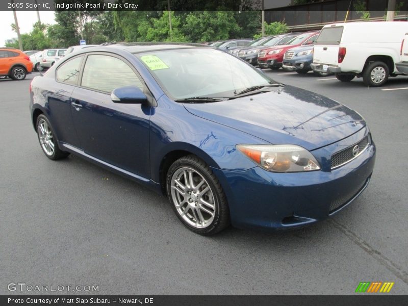 Indigo Ink Pearl / Dark Gray 2005 Scion tC