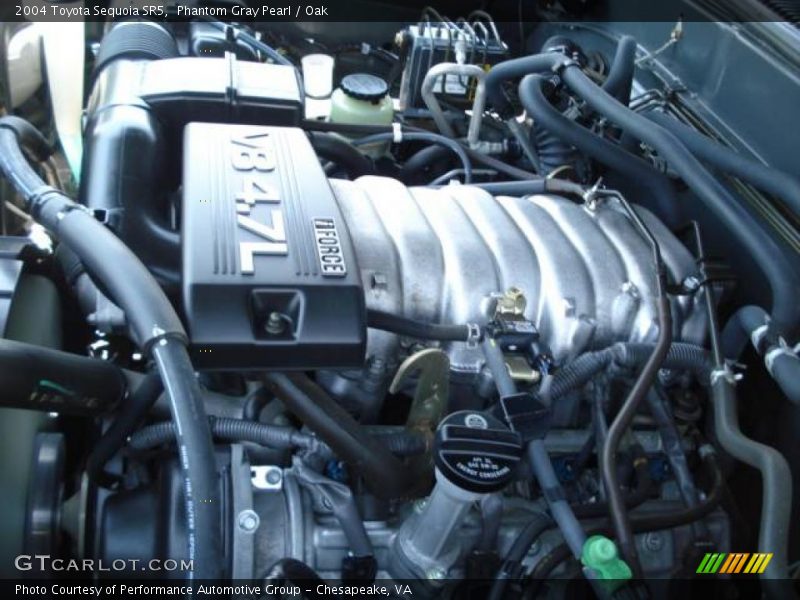 Phantom Gray Pearl / Oak 2004 Toyota Sequoia SR5