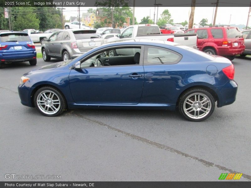 Indigo Ink Pearl / Dark Gray 2005 Scion tC