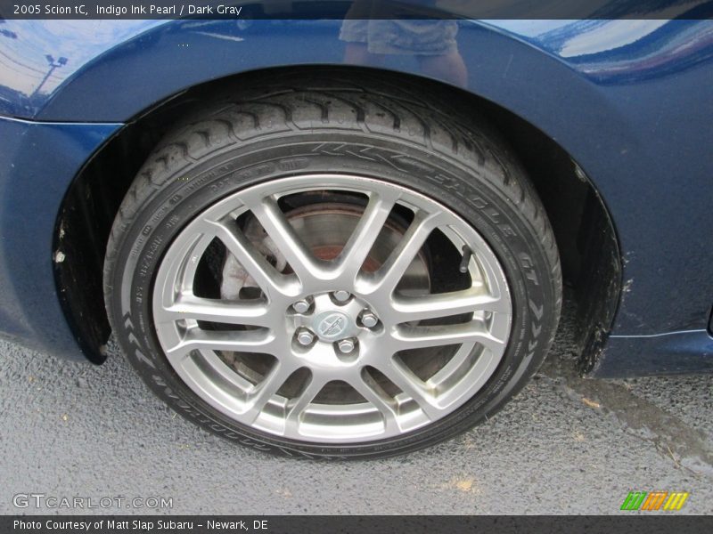 Indigo Ink Pearl / Dark Gray 2005 Scion tC