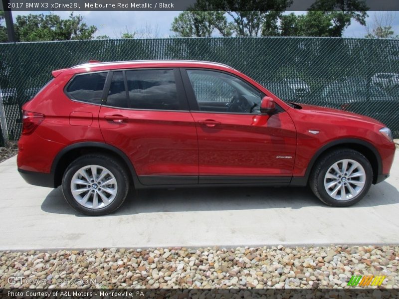 2017 X3 xDrive28i Melbourne Red Metallic