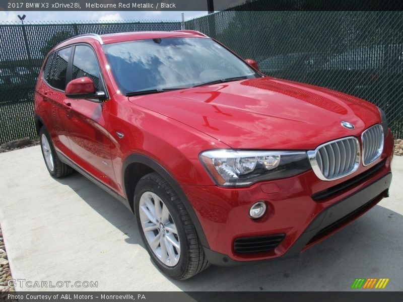  2017 X3 xDrive28i Melbourne Red Metallic