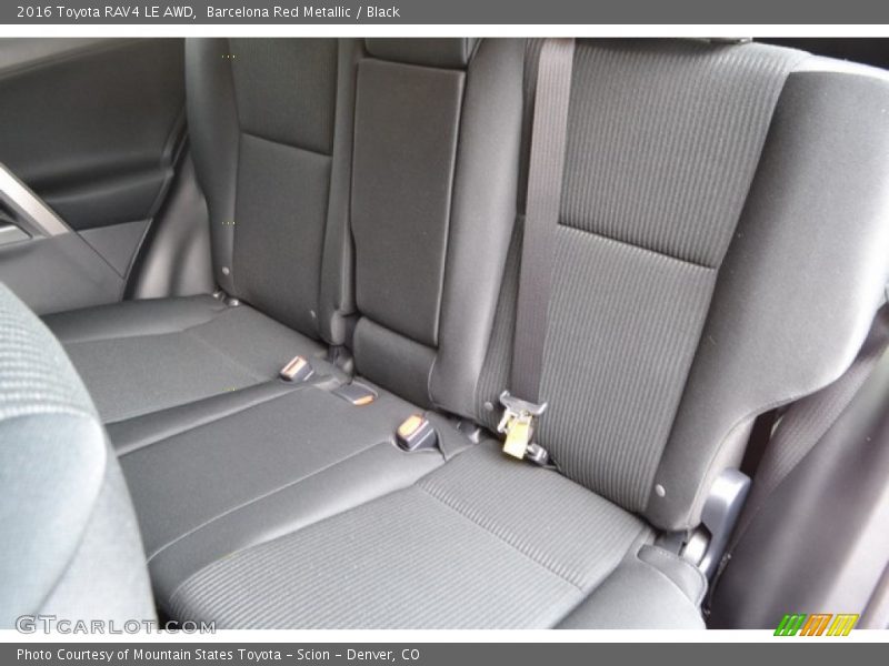 Barcelona Red Metallic / Black 2016 Toyota RAV4 LE AWD