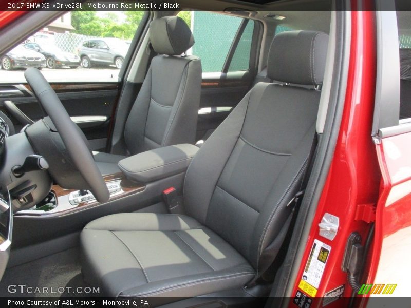 Front Seat of 2017 X3 xDrive28i