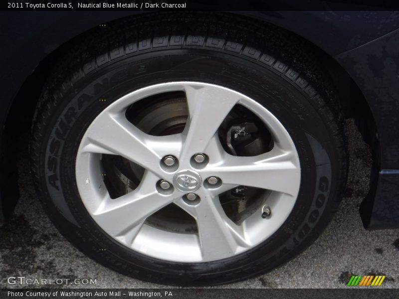 Nautical Blue Metallic / Dark Charcoal 2011 Toyota Corolla S