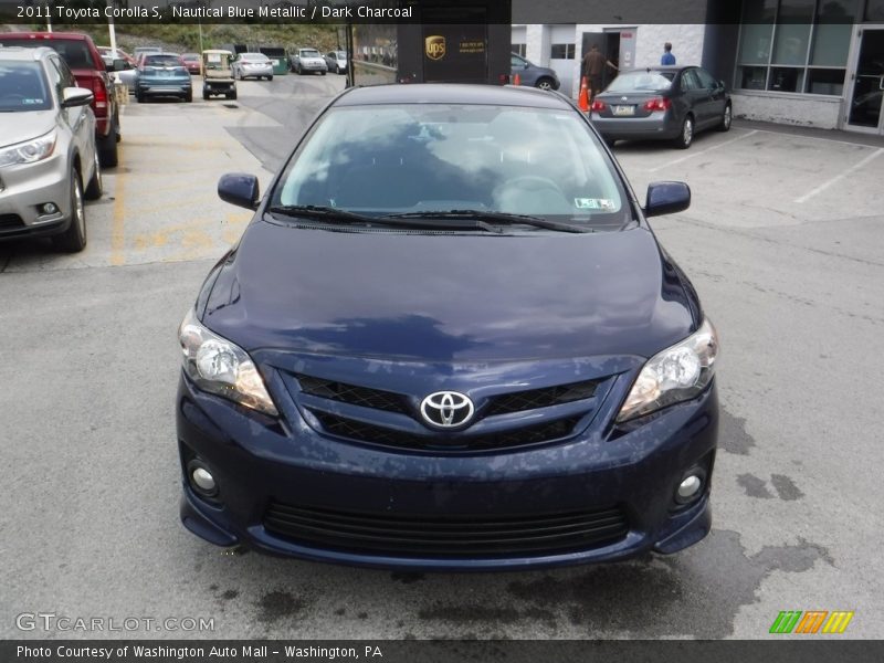 Nautical Blue Metallic / Dark Charcoal 2011 Toyota Corolla S