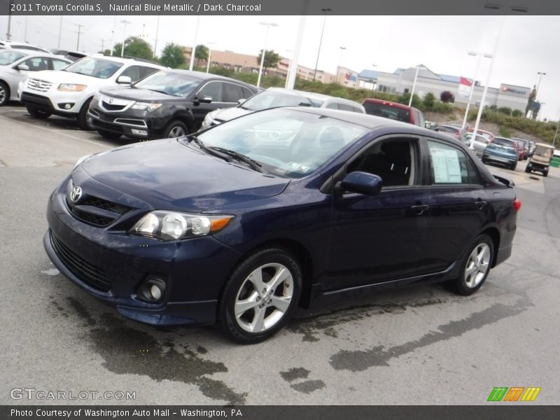 Nautical Blue Metallic / Dark Charcoal 2011 Toyota Corolla S
