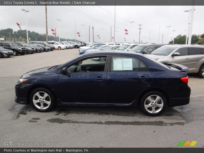 Nautical Blue Metallic / Dark Charcoal 2011 Toyota Corolla S