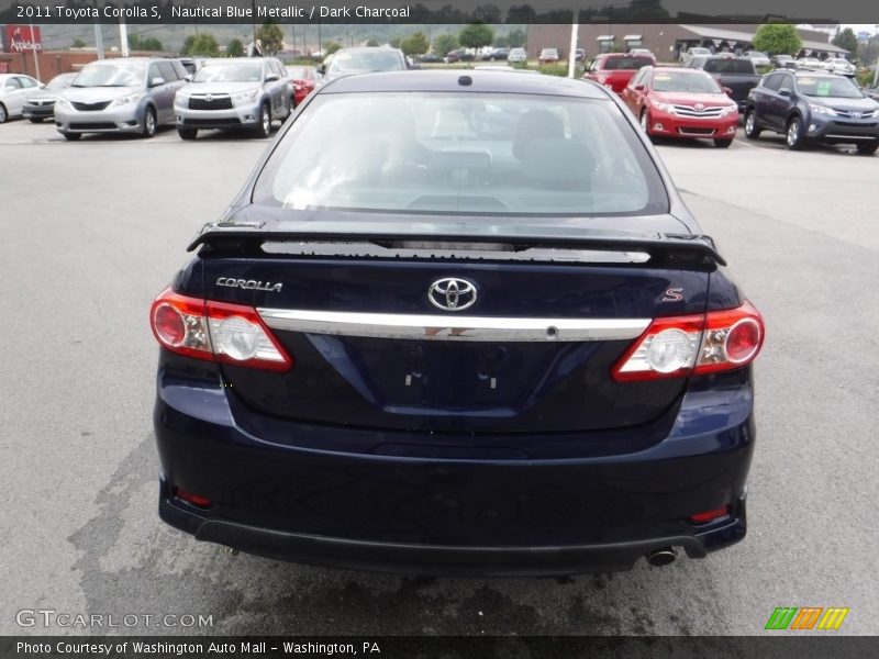 Nautical Blue Metallic / Dark Charcoal 2011 Toyota Corolla S
