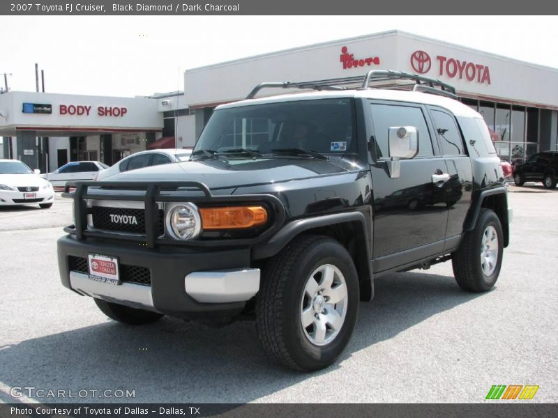 Black Diamond / Dark Charcoal 2007 Toyota FJ Cruiser