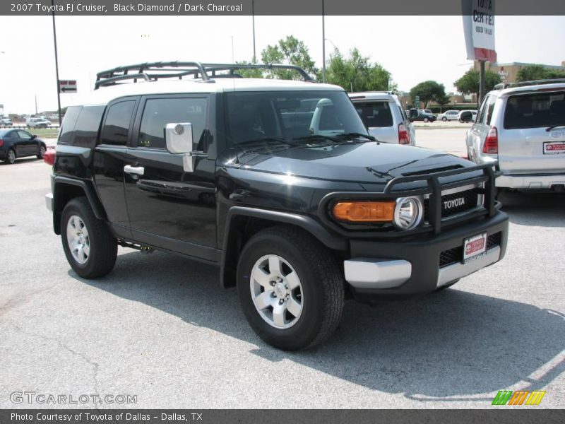Black Diamond / Dark Charcoal 2007 Toyota FJ Cruiser