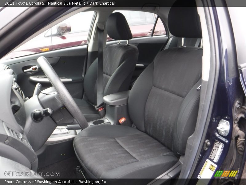 Nautical Blue Metallic / Dark Charcoal 2011 Toyota Corolla S