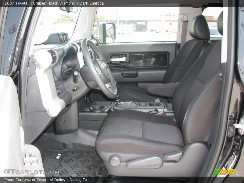 Black Diamond / Dark Charcoal 2007 Toyota FJ Cruiser