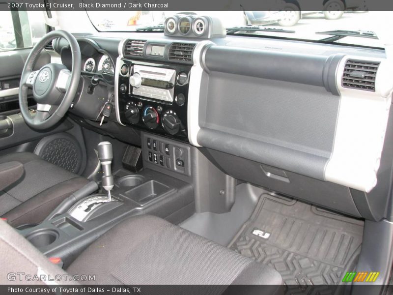 Black Diamond / Dark Charcoal 2007 Toyota FJ Cruiser