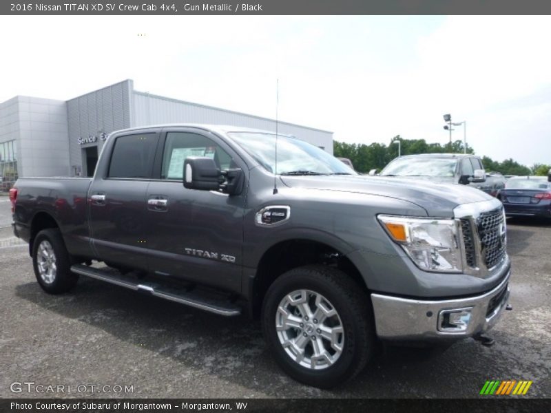 Gun Metallic / Black 2016 Nissan TITAN XD SV Crew Cab 4x4