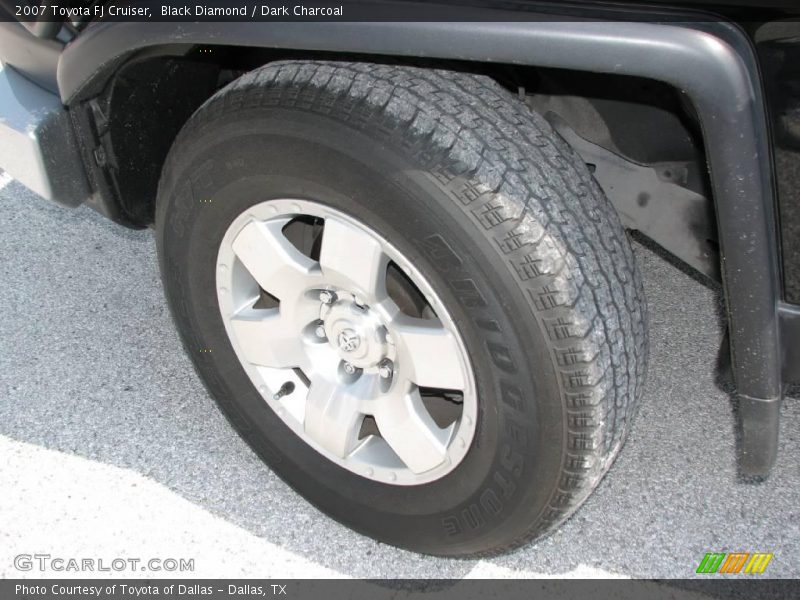 Black Diamond / Dark Charcoal 2007 Toyota FJ Cruiser
