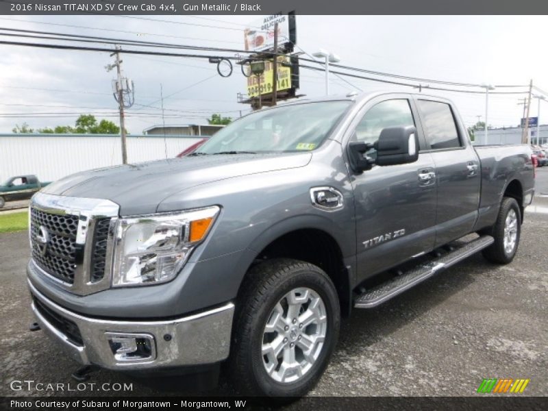 Gun Metallic / Black 2016 Nissan TITAN XD SV Crew Cab 4x4