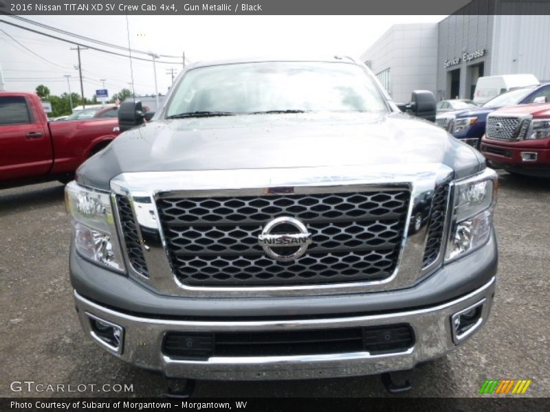 Gun Metallic / Black 2016 Nissan TITAN XD SV Crew Cab 4x4