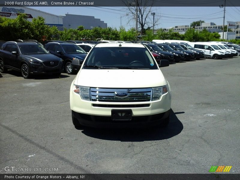 Creme Brulee / Charcoal 2008 Ford Edge SE AWD