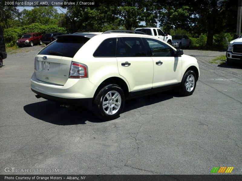 Creme Brulee / Charcoal 2008 Ford Edge SE AWD