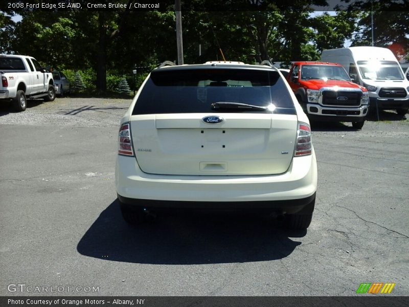 Creme Brulee / Charcoal 2008 Ford Edge SE AWD