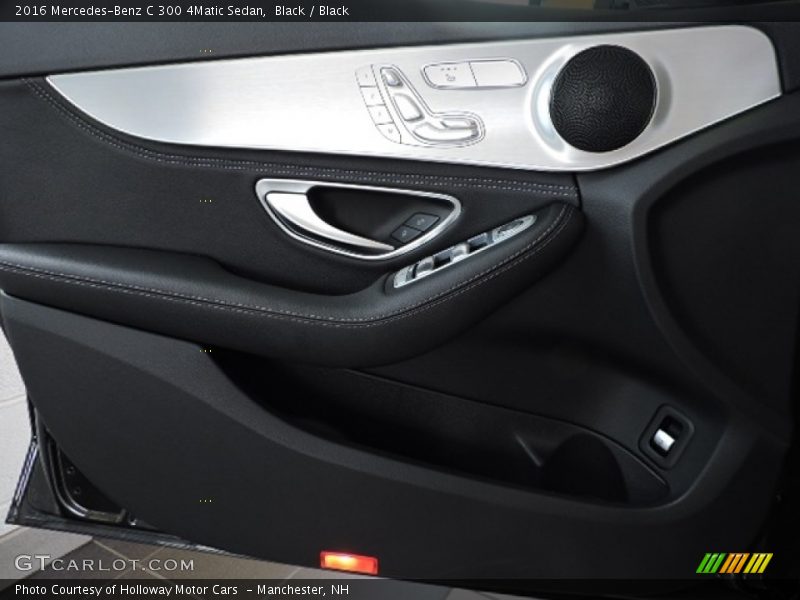 Black / Black 2016 Mercedes-Benz C 300 4Matic Sedan