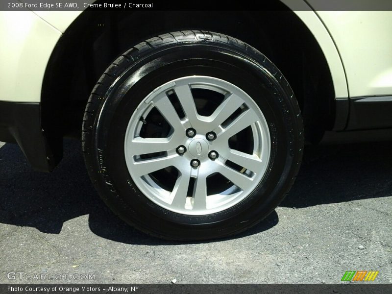 Creme Brulee / Charcoal 2008 Ford Edge SE AWD