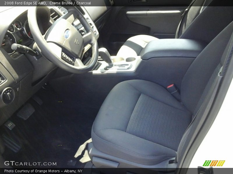 Creme Brulee / Charcoal 2008 Ford Edge SE AWD