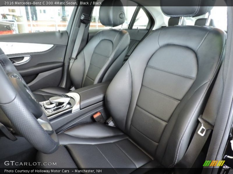 Black / Black 2016 Mercedes-Benz C 300 4Matic Sedan