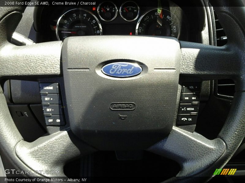 Creme Brulee / Charcoal 2008 Ford Edge SE AWD