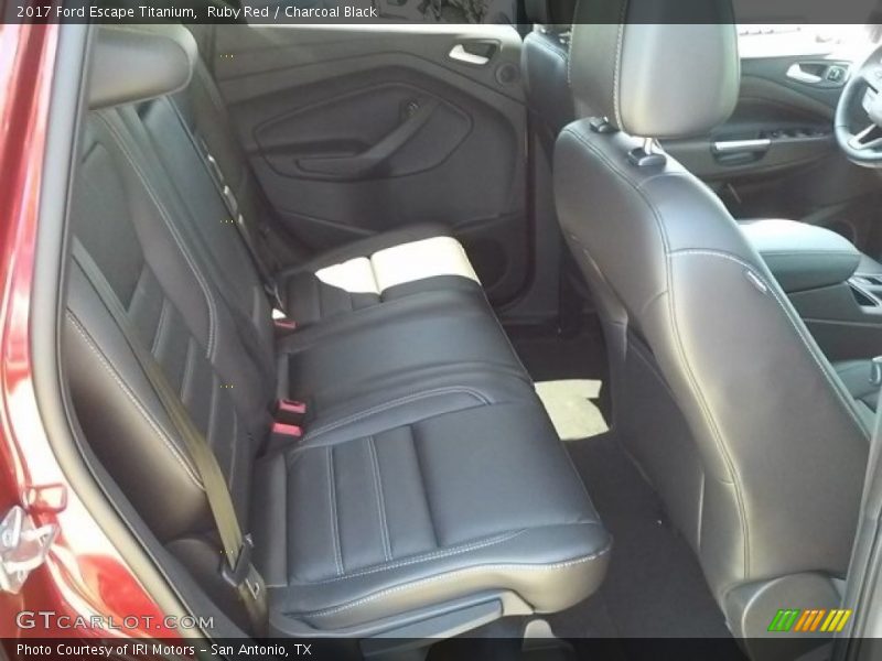 Ruby Red / Charcoal Black 2017 Ford Escape Titanium