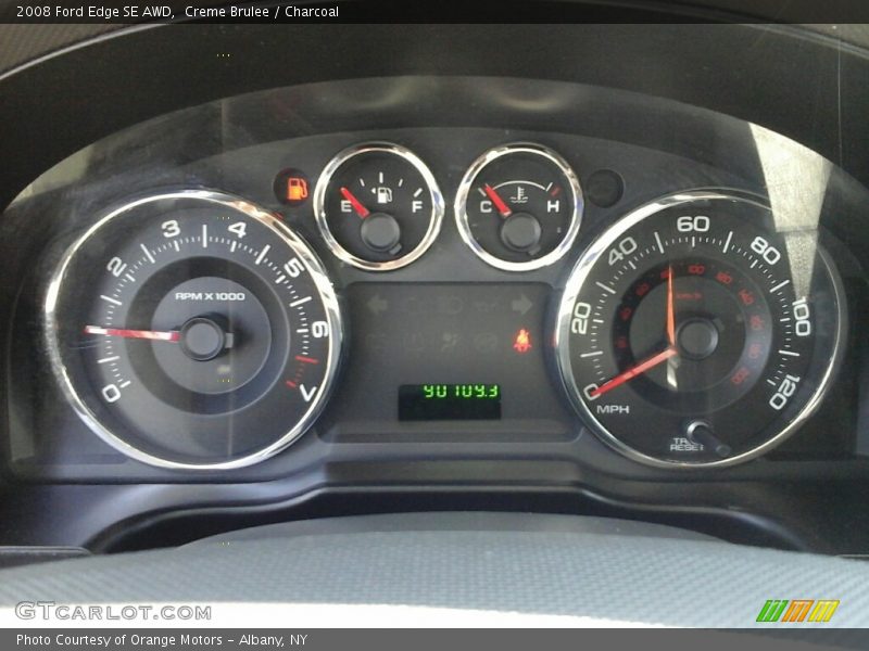 Creme Brulee / Charcoal 2008 Ford Edge SE AWD