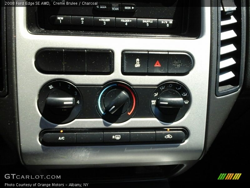 Creme Brulee / Charcoal 2008 Ford Edge SE AWD