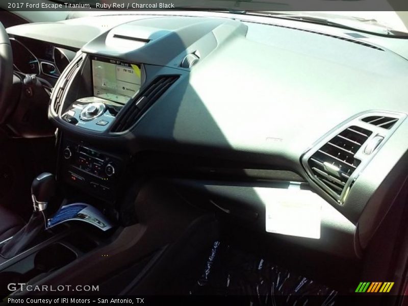 Ruby Red / Charcoal Black 2017 Ford Escape Titanium