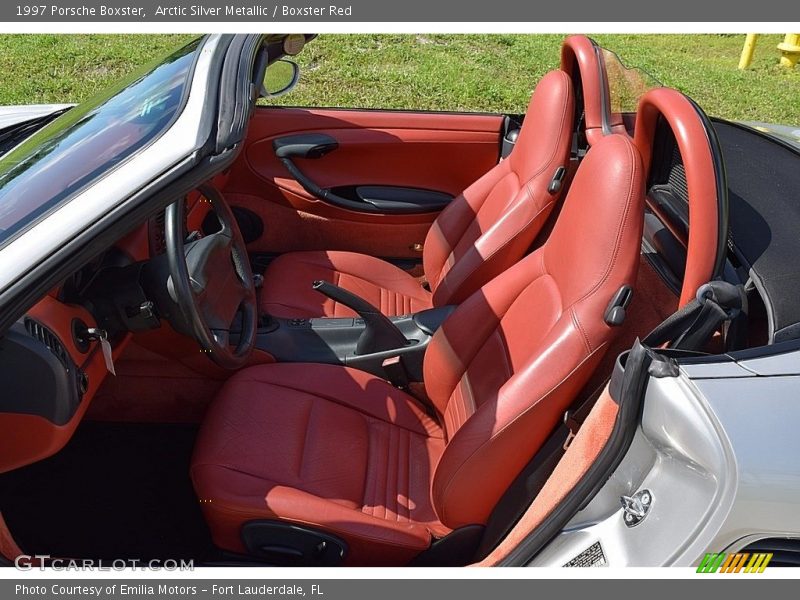 Front Seat of 1997 Boxster 