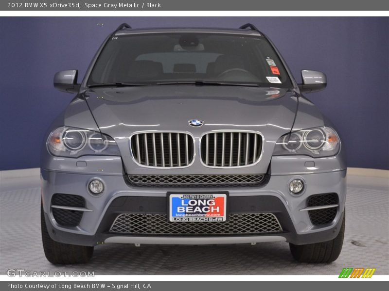 Space Gray Metallic / Black 2012 BMW X5 xDrive35d