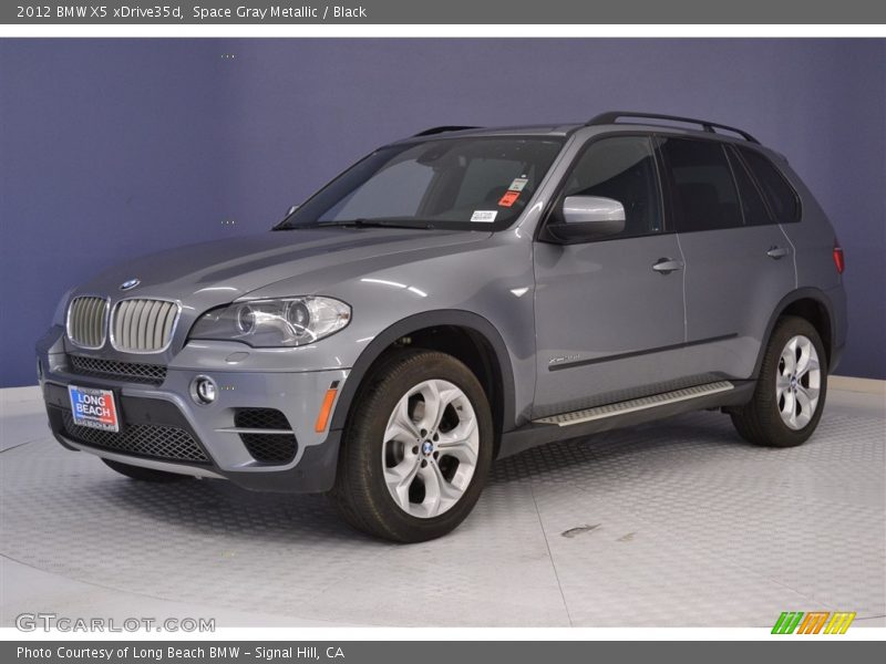Space Gray Metallic / Black 2012 BMW X5 xDrive35d