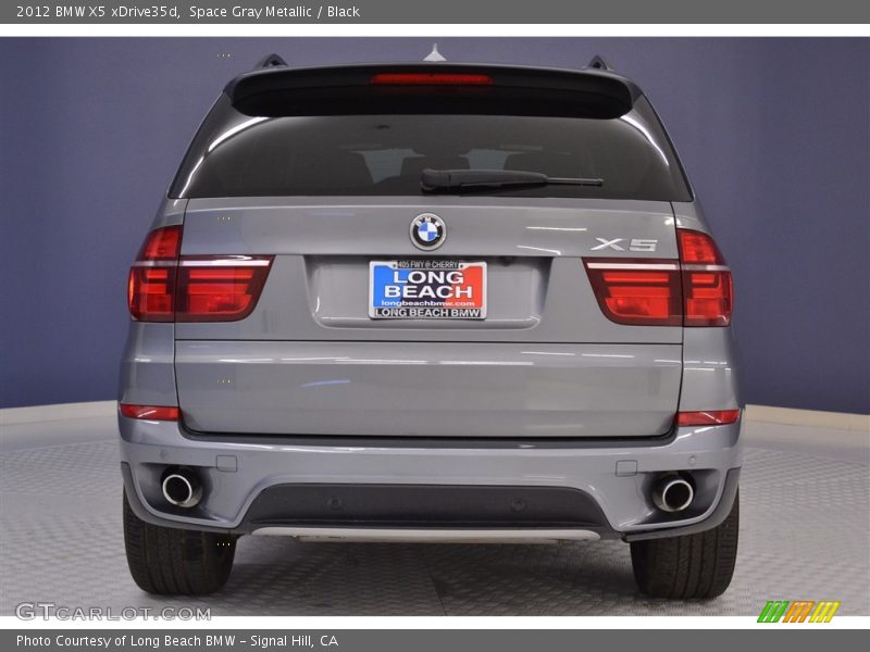 Space Gray Metallic / Black 2012 BMW X5 xDrive35d