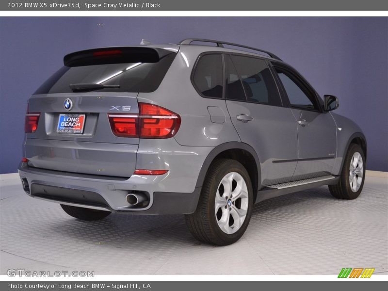 Space Gray Metallic / Black 2012 BMW X5 xDrive35d