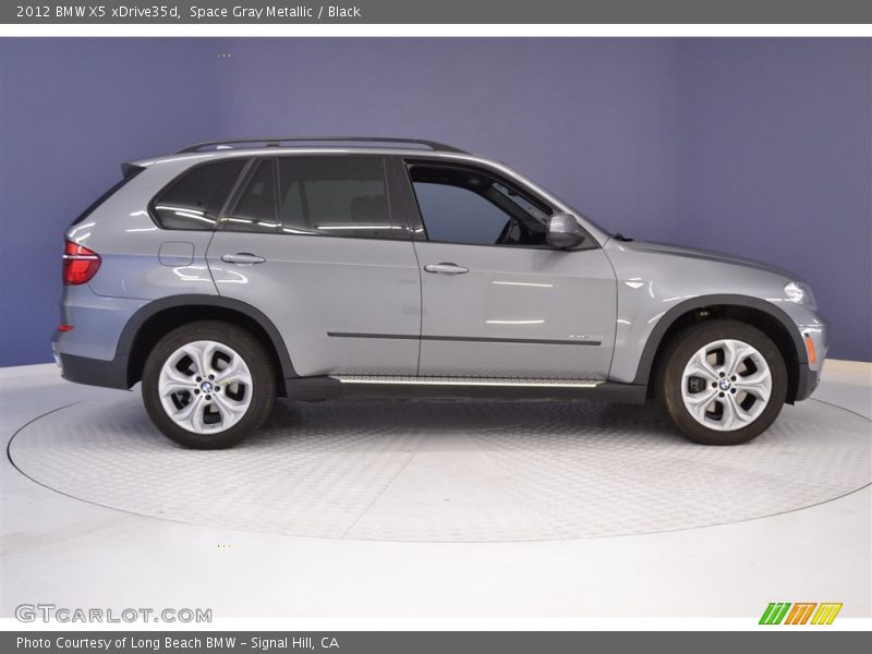 Space Gray Metallic / Black 2012 BMW X5 xDrive35d