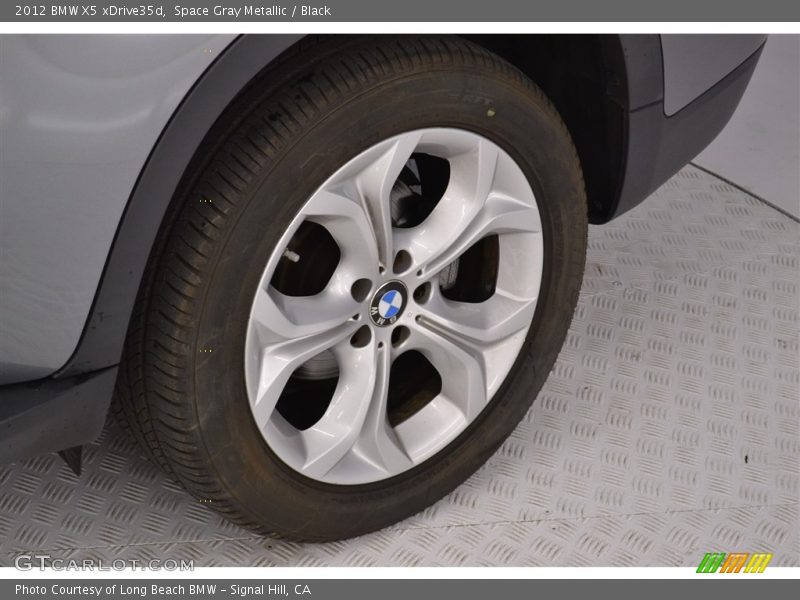 Space Gray Metallic / Black 2012 BMW X5 xDrive35d