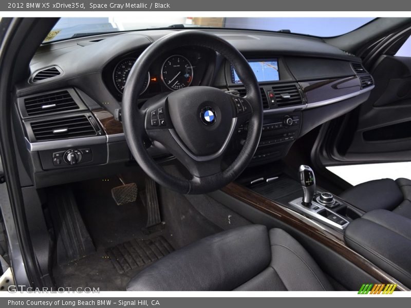 Space Gray Metallic / Black 2012 BMW X5 xDrive35d
