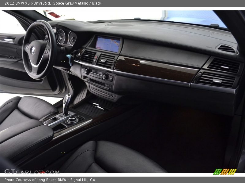 Space Gray Metallic / Black 2012 BMW X5 xDrive35d