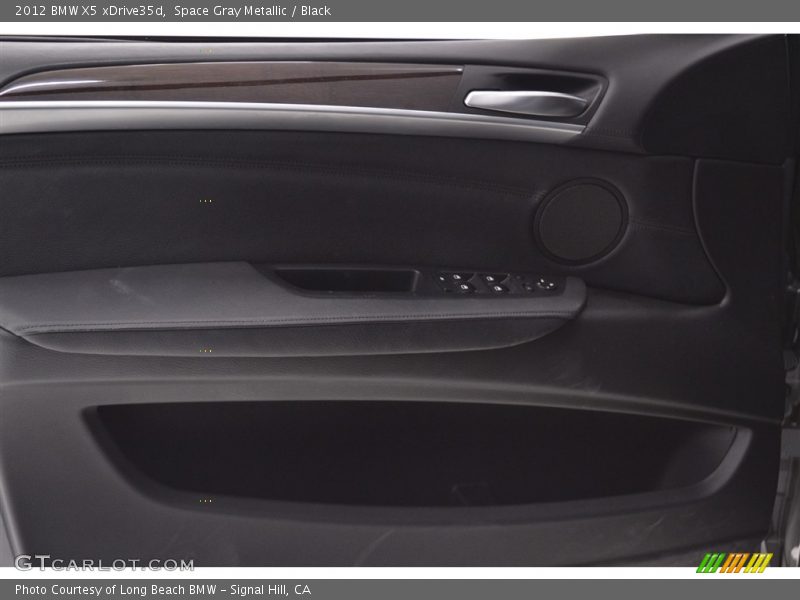 Space Gray Metallic / Black 2012 BMW X5 xDrive35d