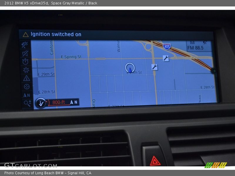 Space Gray Metallic / Black 2012 BMW X5 xDrive35d
