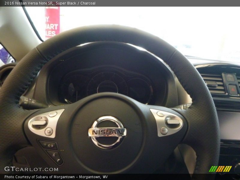 Super Black / Charcoal 2016 Nissan Versa Note SR
