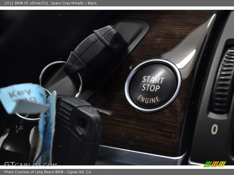 Space Gray Metallic / Black 2012 BMW X5 xDrive35d