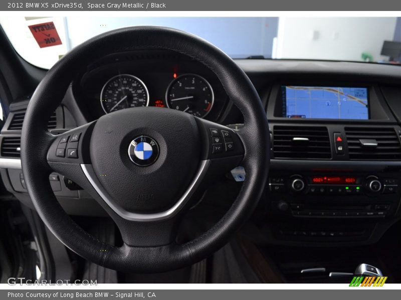 Space Gray Metallic / Black 2012 BMW X5 xDrive35d