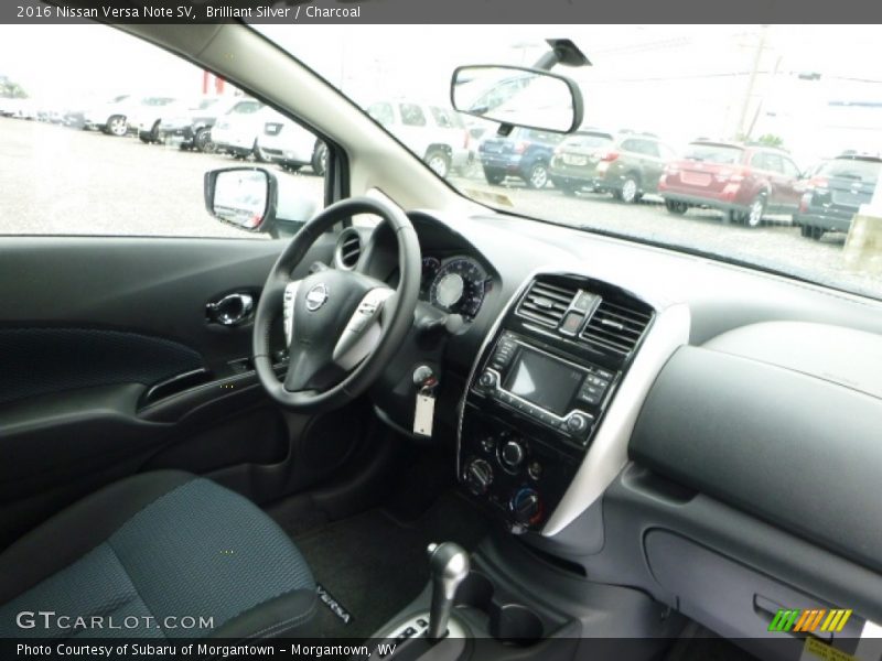 Brilliant Silver / Charcoal 2016 Nissan Versa Note SV