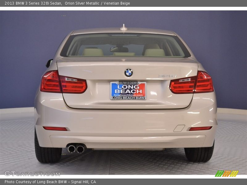 Orion Silver Metallic / Venetian Beige 2013 BMW 3 Series 328i Sedan